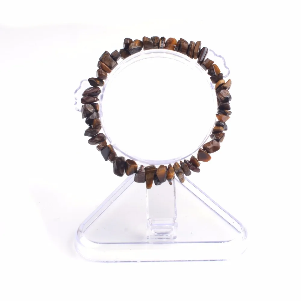 Wholesale 10pcs\ Handmade Healing Natural Elastic Charm Chip Beads Crystal bracelets for women  pulseira feminina