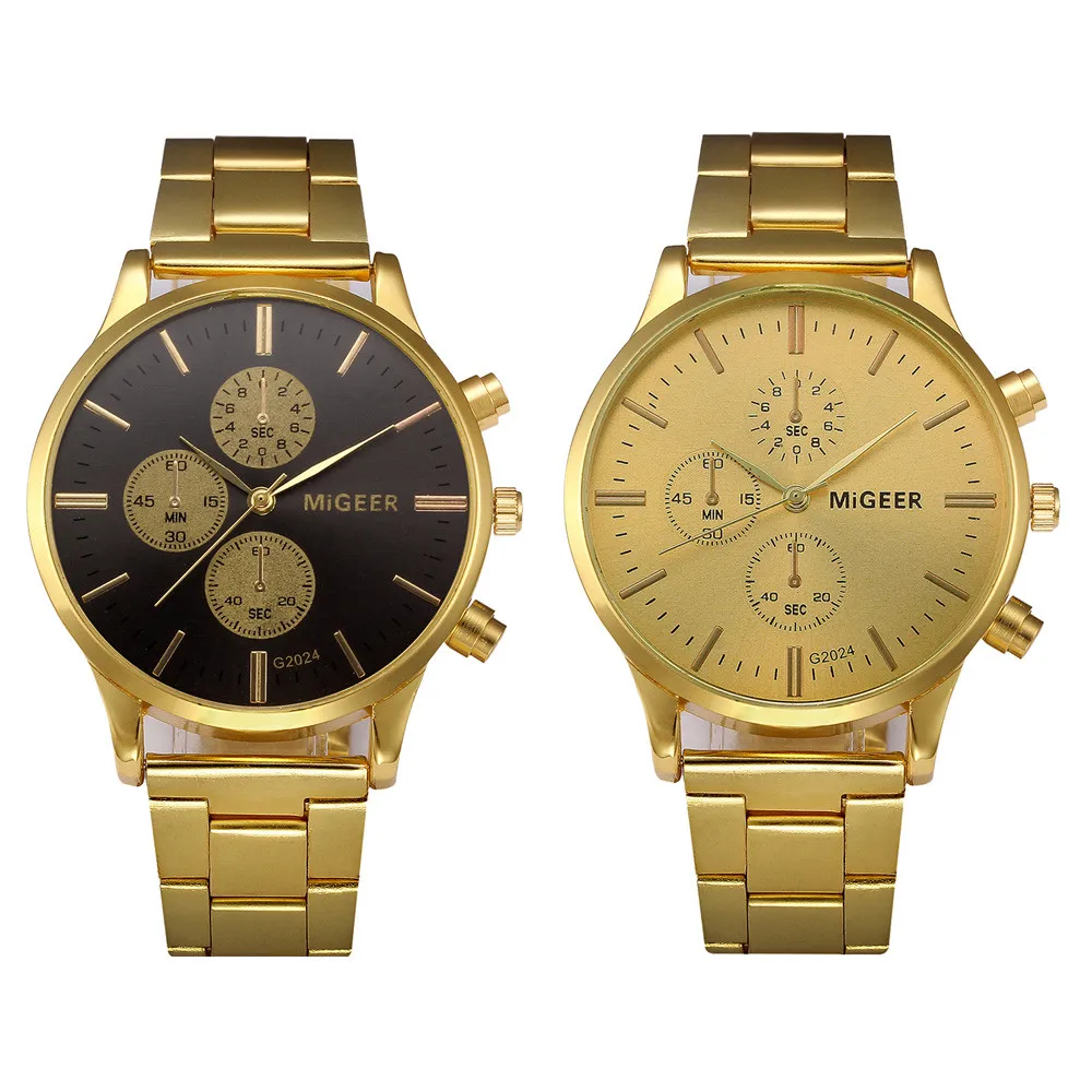 

Fashion Man Crystal Stainless Steel Analog Quartz Wrist Watch Mens Watches Top Brand Luxury Relojes Hombre 2020 Erkek Kol Saa