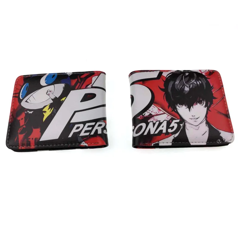 Кошелек мужской игровой аниме Джокер persona 5 кошелек держатель карты Двойные портмоне
