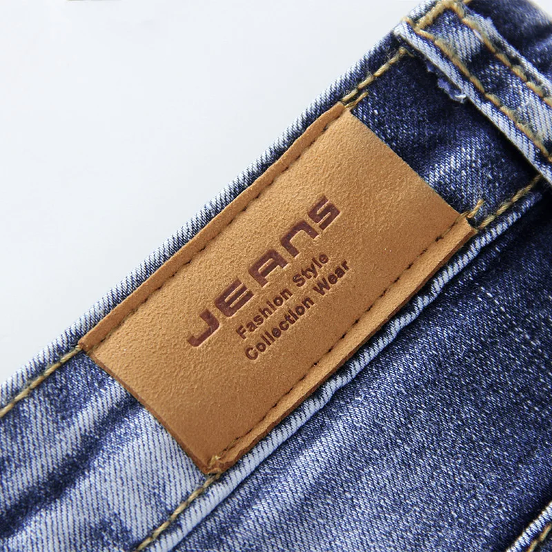 Мужские джинсы с кружевными манжетами черные облегающие до щиколотки Размер 27 34