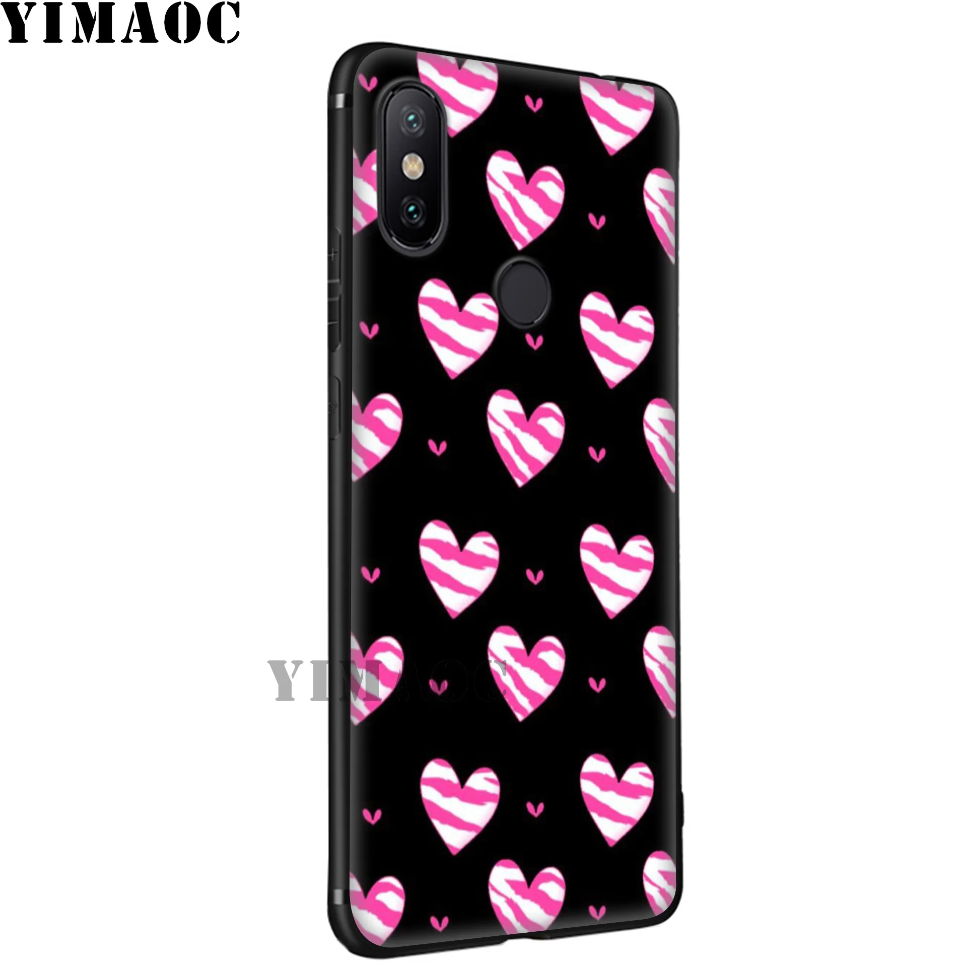 YIMAOC любовь розовый светло-розовый чехол для Xiaomi mi 9T 9 8 Se 6 MAX 3 A1 A2 Lite CC9E CC9 6X 5X POCOPHONE F1 |