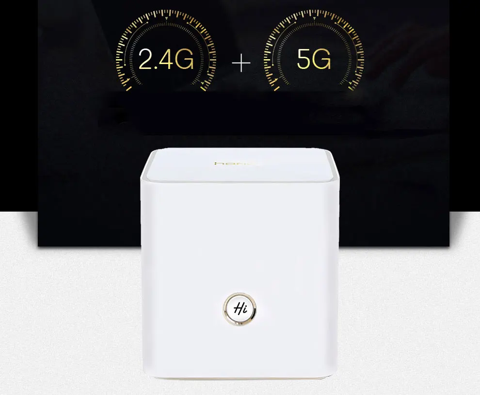 HUAWEI HONOR маршрутизатор X1 беспроводной маршрутизатор Ретранслятор расширитель WiFi 2,4 ГГц 300 Мбит/с и 5 ГГц 867 Мбит/с 802.11AC мини размер 90x90 мм