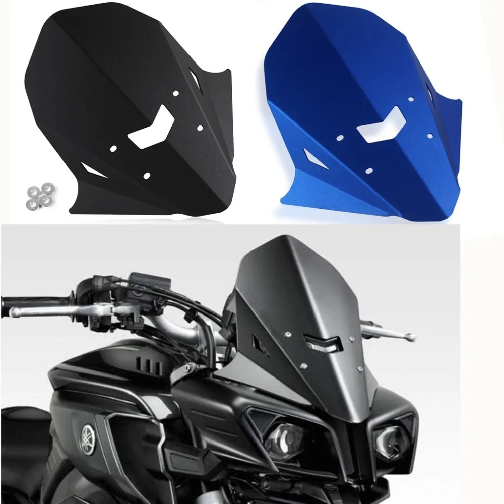CNC алюминиевая верхняя фара лобовое стекло Flyscreen для 2016 2017 2018 2019 Yamaha FZ10 MT10 FZ MT 10