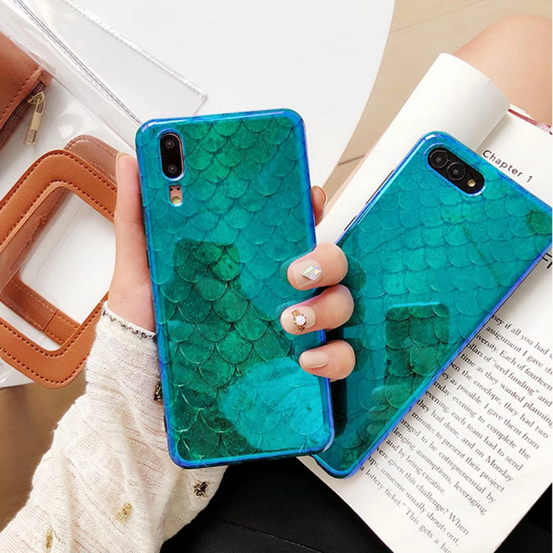 YHBBCASES Модный мягкий чехол для Huawei Mate 10 20 Pro Nova 3i Blu-Ray Phone Cover P10 Plus P20 Honor 9 |