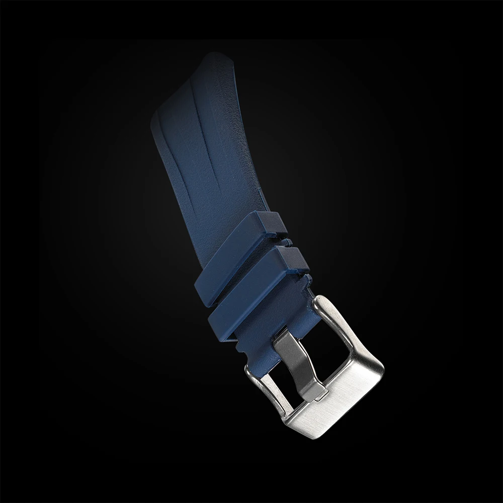 Часы мужские кварцевые с хронографом синие спортивные 2017 | Наручные часы