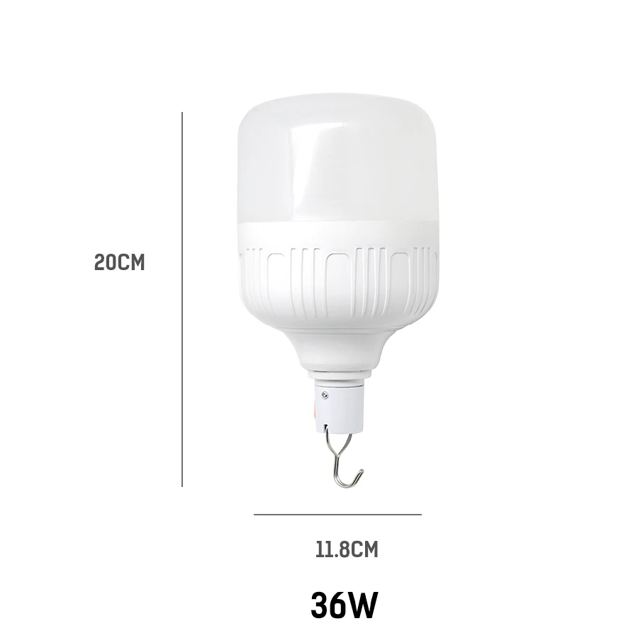 DC5-6V USB Светодиодная лампа на солнечных батареях Солнечная зарядка через usb двухцелевая лампа для кемпинга и приключений бытовые аварийные лампы - Испускаемый цвет: 36W