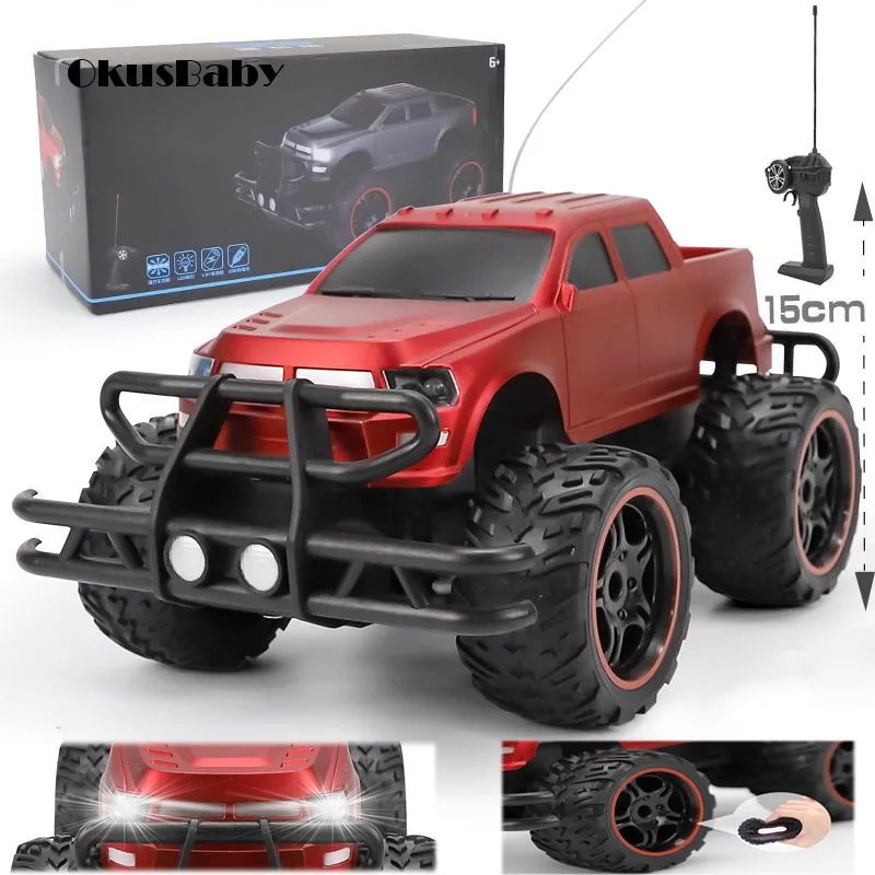 Большой Радиоуправляемый внедорожник с большими колесами 1/14 4WD высокоскоростной