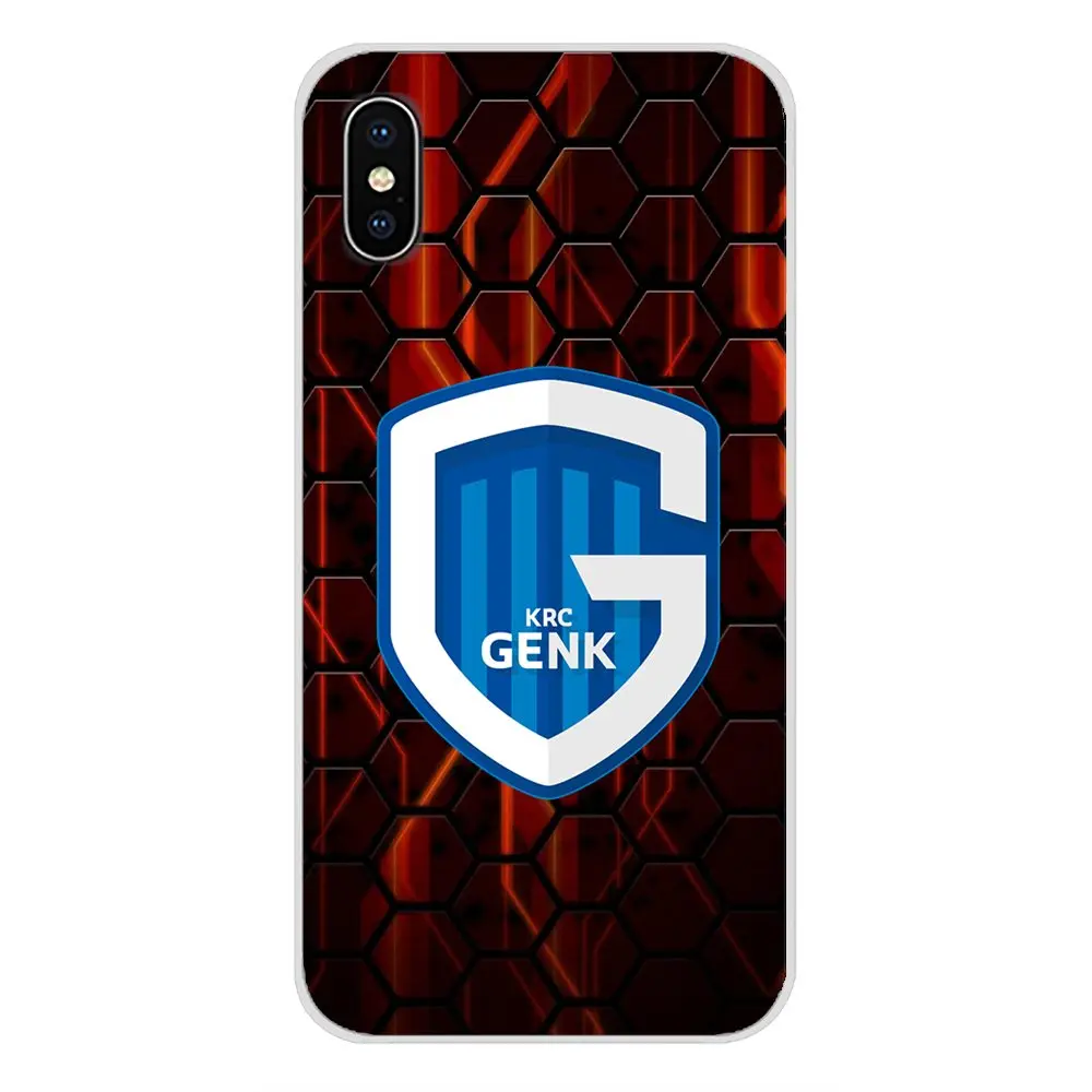 Футбольная команда KRC Genk для Motorola Moto X4 E4 E5 G5 G5S G6 Z Z2 Z3 G3 G2 C Play Plus Аксессуары чехлы