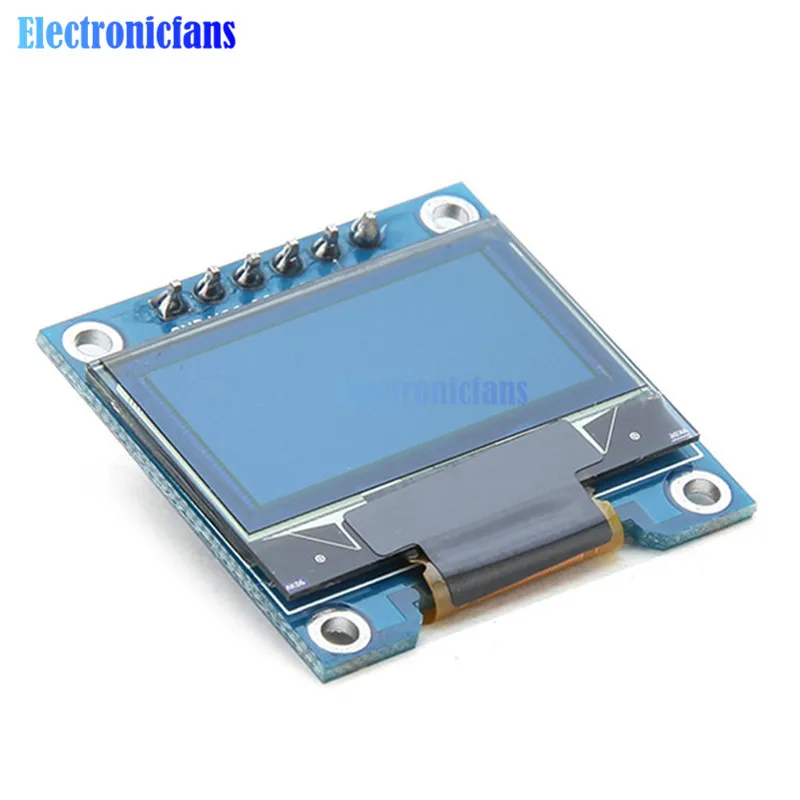 Белый/синий/желтый синий 0 96 дюймов 12864 128*64 6Pin IIC I2C SPI интерфейс OLED LCD цифровой