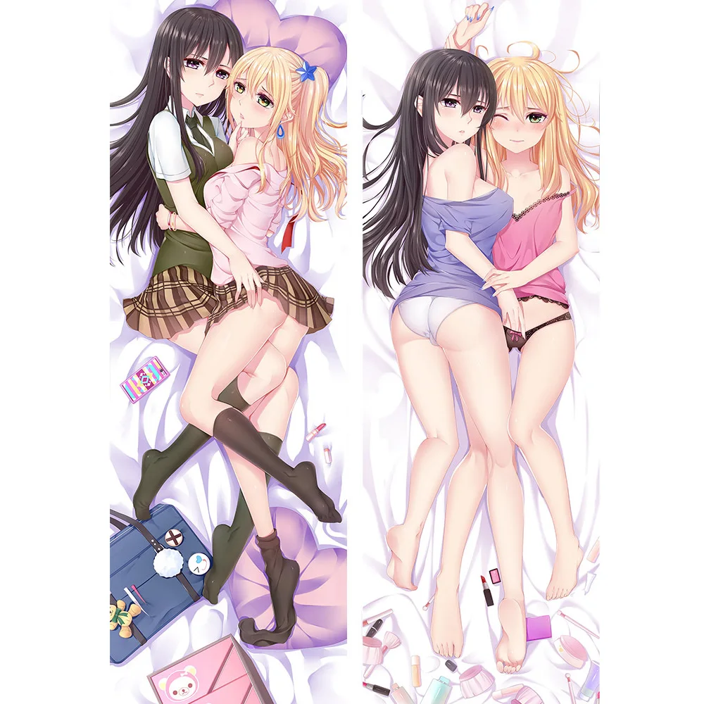 Аниме JK Violet evergarden Aihara; Мэй Dakimakura тела подушку чехол с рисунками из мультфильмов для девочек с надписью «Love»; пикантные 18R Hug Подушка Чехол LALA лесбиянок
