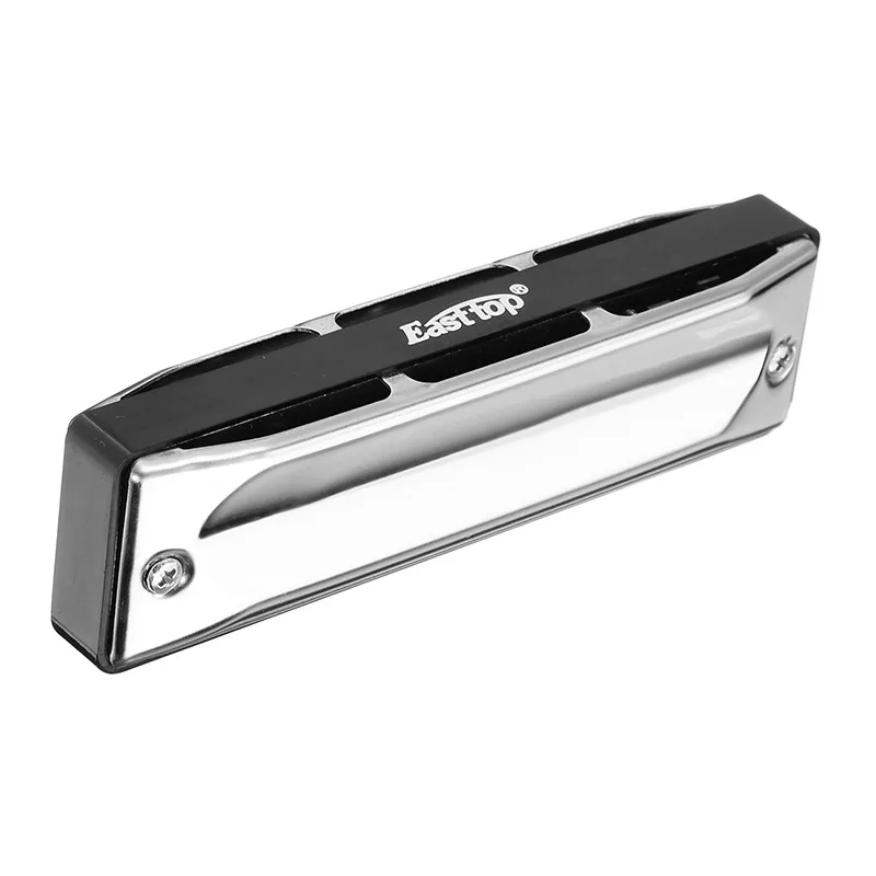 Новинка 2018 EASTTOP T002 10 hole Harmonica Blues Diatonic пластиковая коробка Высокое качество