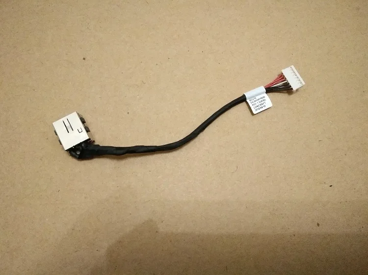 (1-10 шт.) новый разъем питания постоянного тока с кабелем для Dell Inspiron 15 7566 7567 15-7566