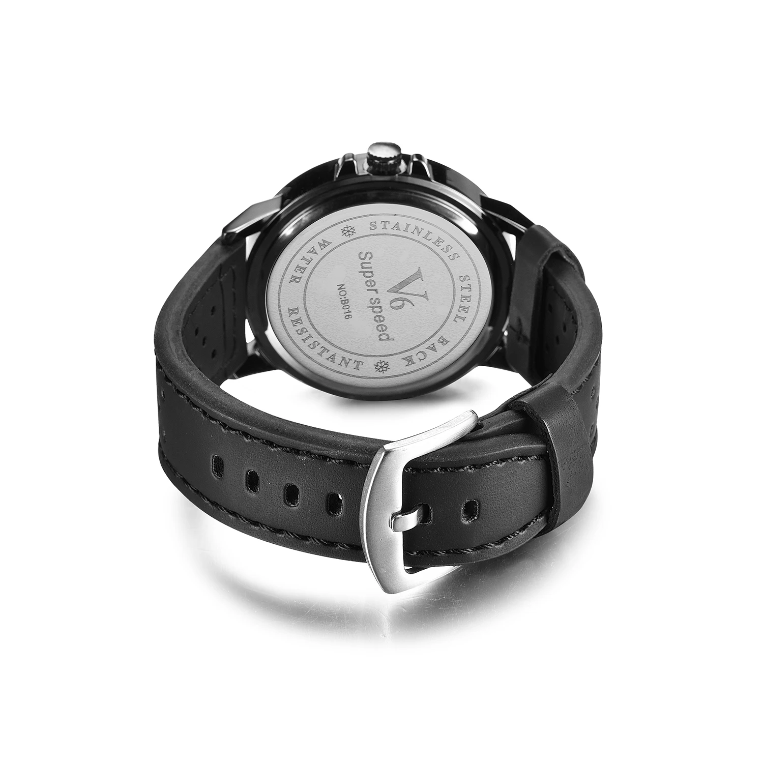 V6 бренд B016 Повседневное Для мужчин Спортивные часы Роскошные Военная Униформа