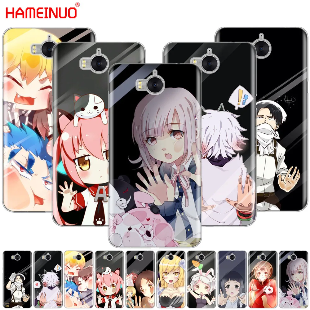 HAMEINUO симпатичный аниме новейший чехол для телефона huawei honor 3C 4X 4C 5C 5X 6 7 Y3 Y6 Y5 2 II Y560