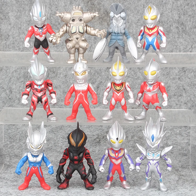 12 шт./компл. 7 см Ultraman милая фигурка модель игрушки для детей | Игрушки и хобби