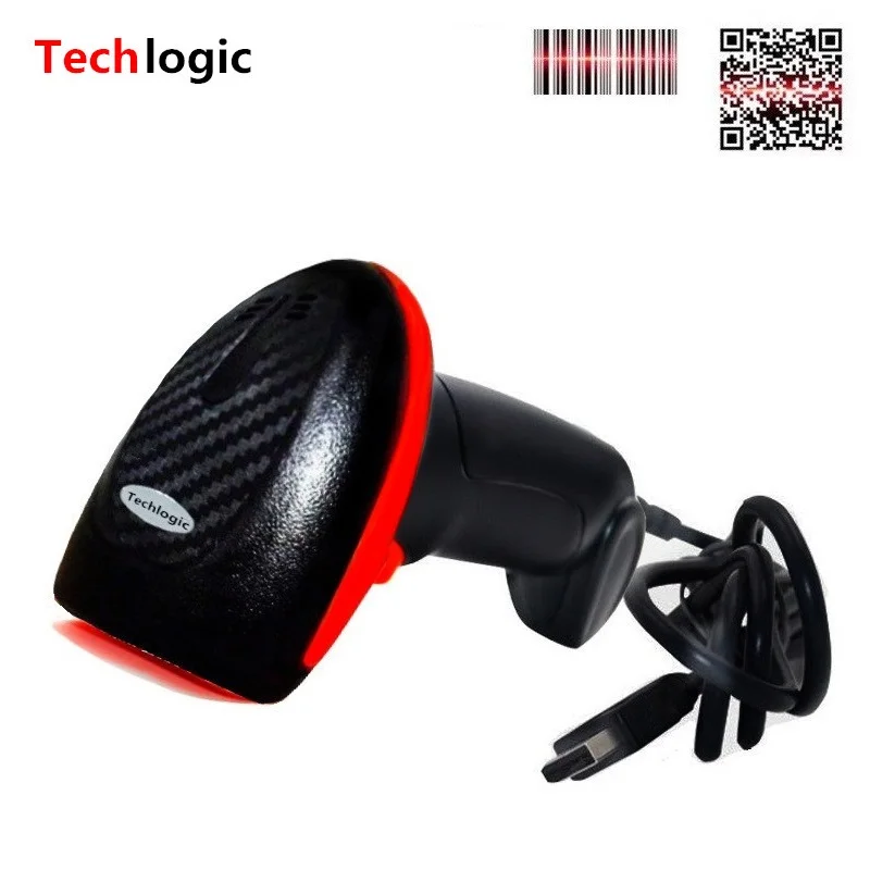 Techlogic 1D 2D сканера штриховых кодов qr-код сканер PDF417 Data Matrix считывания штрих-кода USB