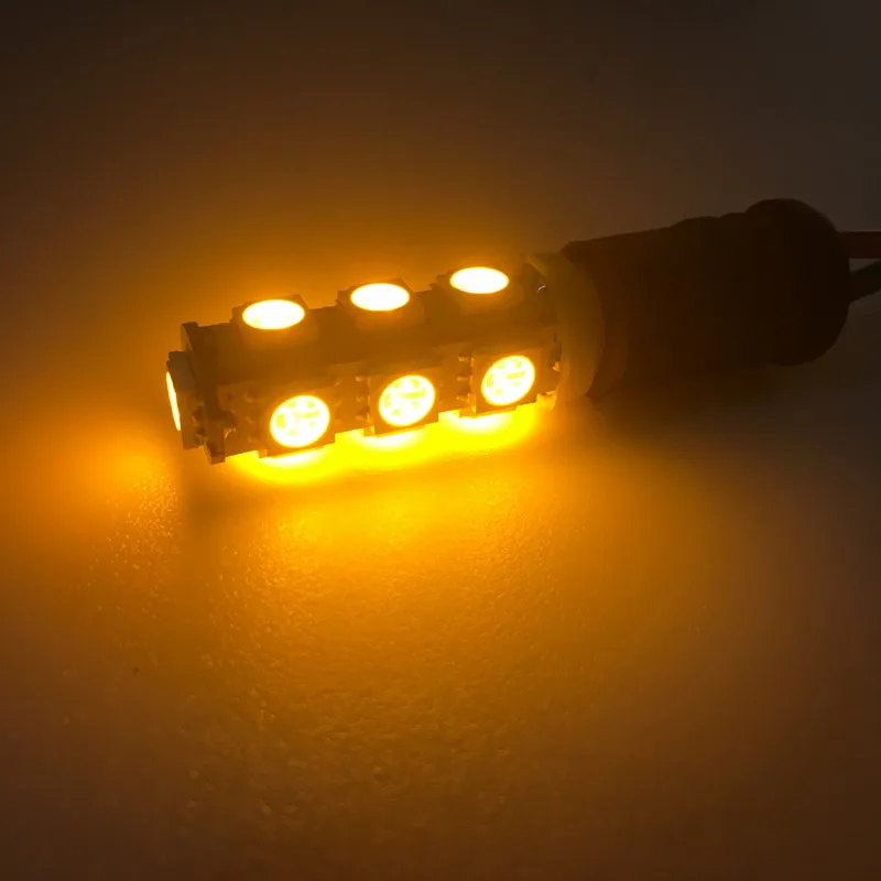 100 шт. Автомобильный светодиодный T10 13 SMD 5050 13 светодиодный 13Smd 194 168 192 авто боковые Габаритные светильник лампочка 194 168 W5W светодиодный Клин лампа AC/DC 12V