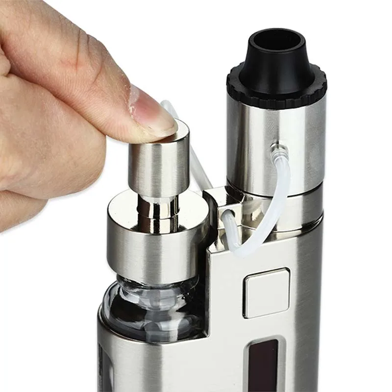 Оригинальный Kangertech 80 Вт DripEZ Starter Kit Box Vape Mod с насосом и Push RBA 0.3Ohm капельная катушка