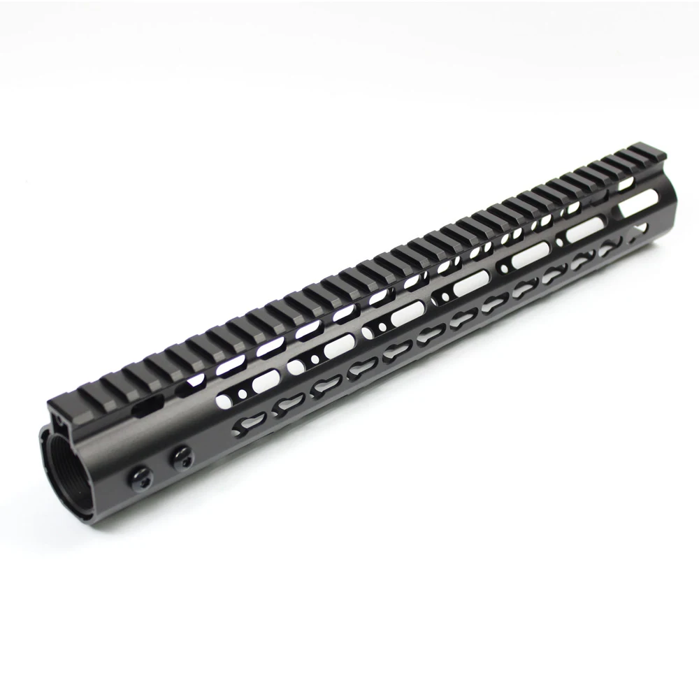 

TriRock Free Shipping 13.5 Inch Ultralight Key Mod Free Float Handguard Rail Mount NSR Forend