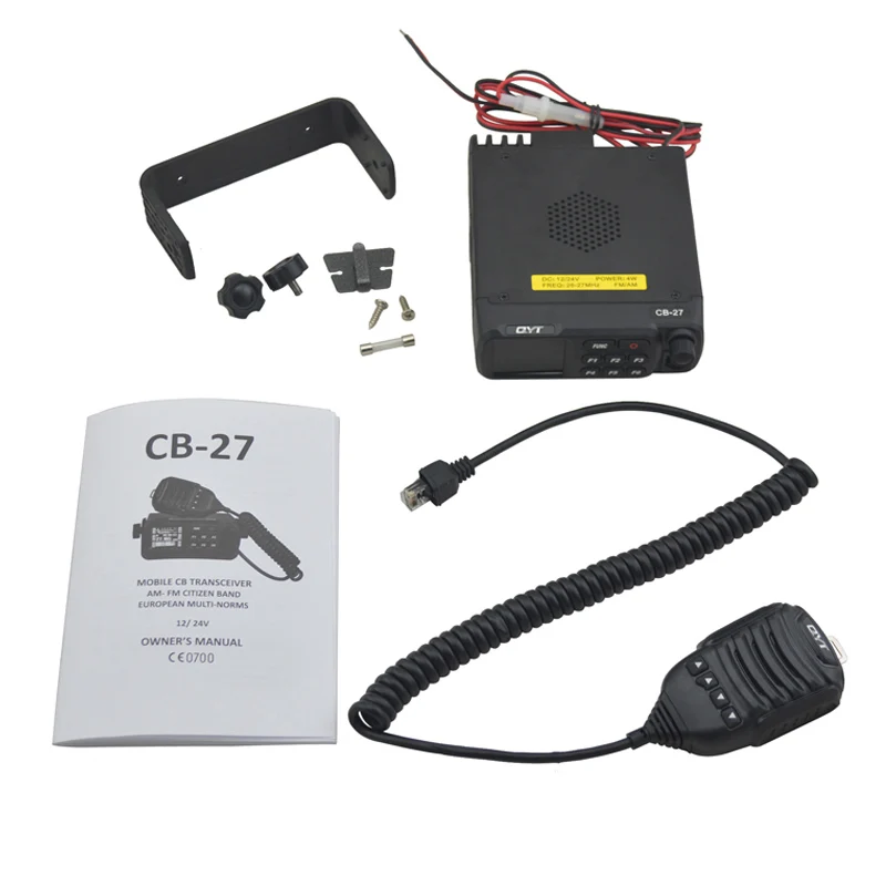 2 шт./лот хорошее качество QYT Мобильная рация CB 27 26 МГц Коротковолновая SO 239 разъем