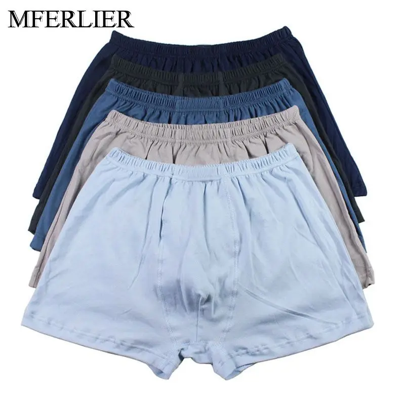Random 4 pieces Большие размеры боксеры для мужчин, 5XL 6XL обхват талии 120 см Мужское нижнее белье Боксеры - Цвет: Random 4 pieces