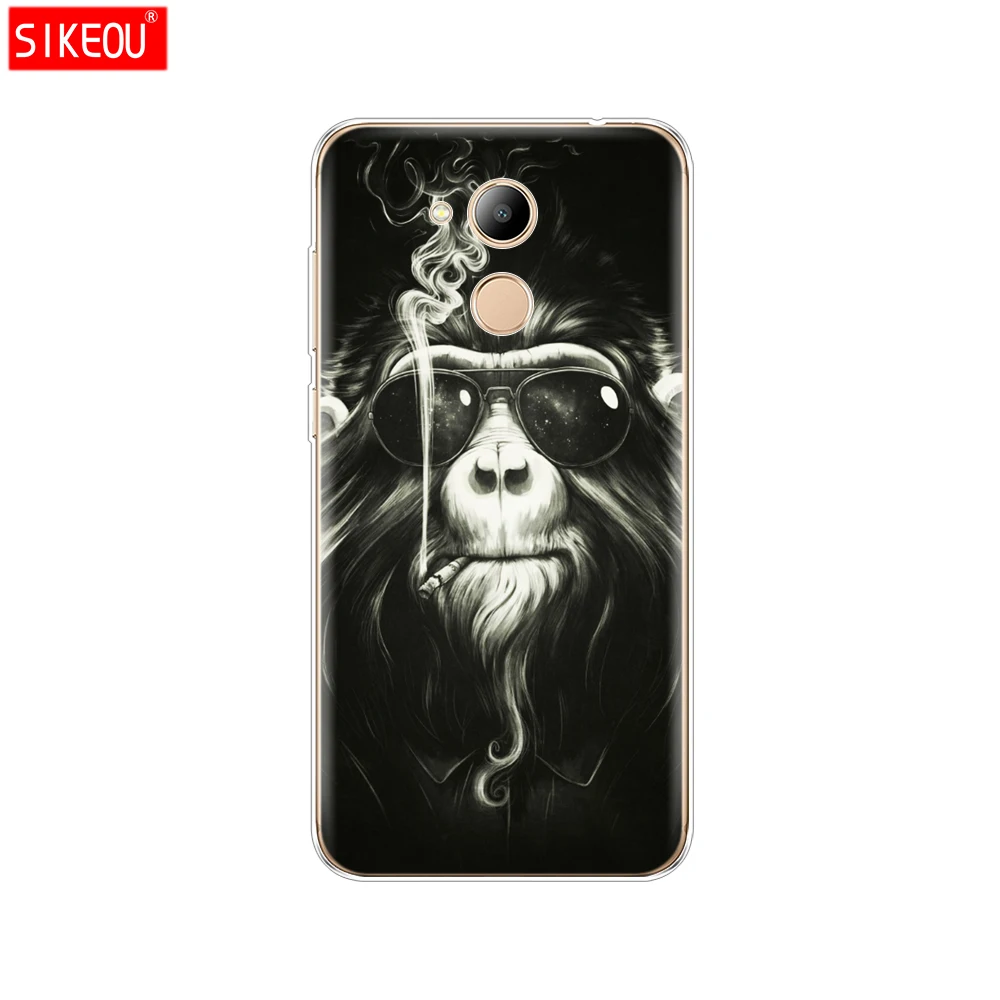 12075 Силиконовый чехол-накладка для huawei Honor 6C Pro 5,", мягкий ТПУ чехол-накладка на заднюю панель для huawei 6C Pro/V9 PLAY full 360, противоударный чехол с цветами - Цвет: 12075