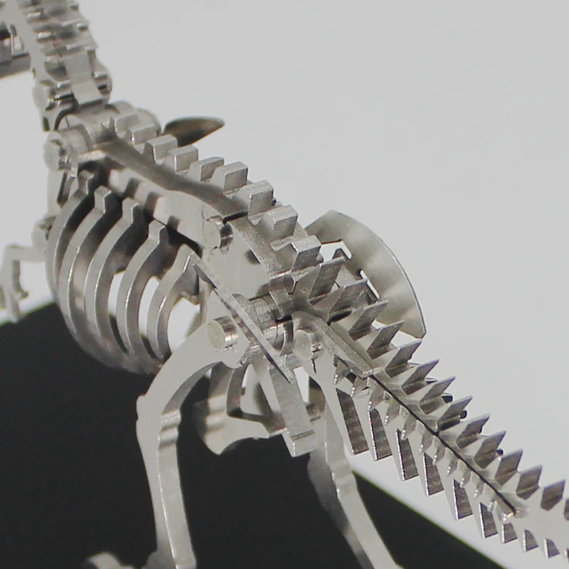 3 для 2 dilophosaurus 3D Сталь металла подвижность суставов Миниатюрная модель Наборы