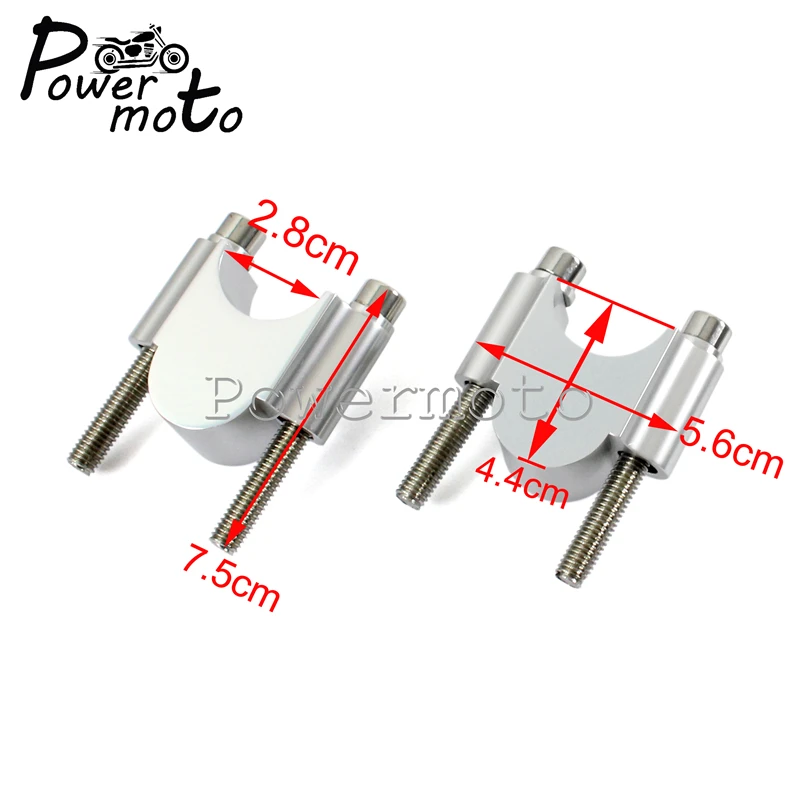 Комплект кронштейнов для мотоцикла Honda CRF 7/8 1/8 ATV Kawasaki 125 дюйма 1 250 22 мм 28 мм|Руль