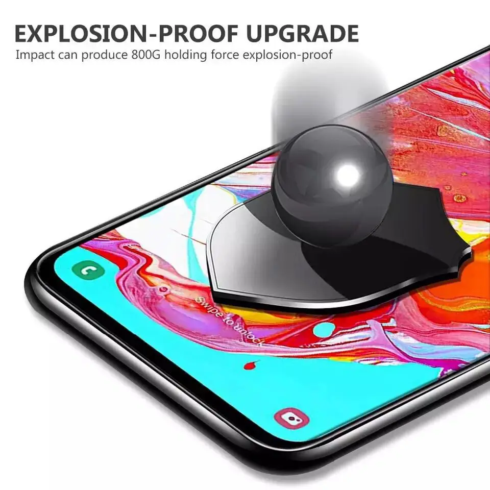 Защитное стекло закаленное для Lenovo Z6 Pro/Z6 Lite/9H|Защитные стёкла и плёнки телефонов|