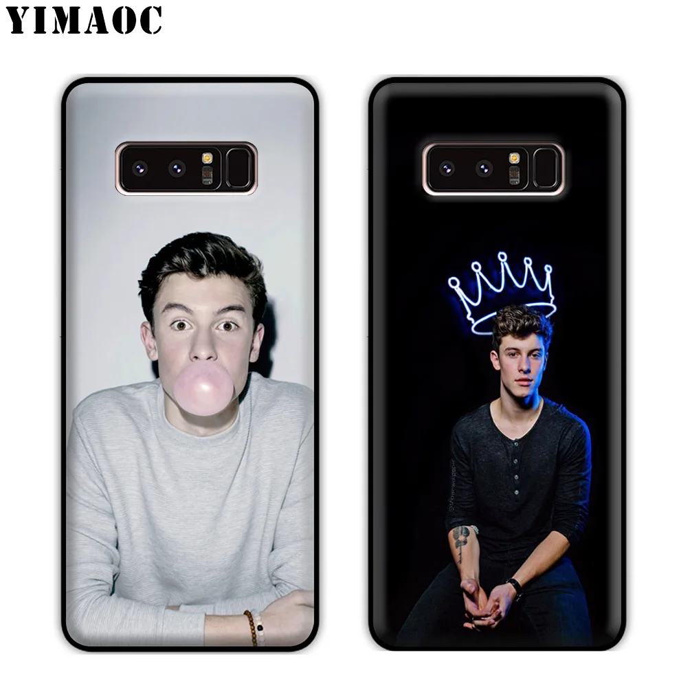 YIMAOC Шон Мендес Мягкий силиконовый чехол для телефона samsung Galaxy Note 10 плюс 9 8 A9 A8 A6 2018