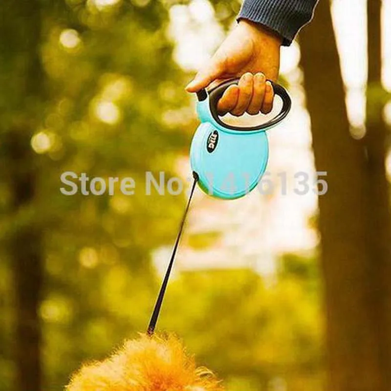 Лидер продаж поводок для собак выдвижной ошейник 3 м белый|pet dog leash|dog leash retractablepet |