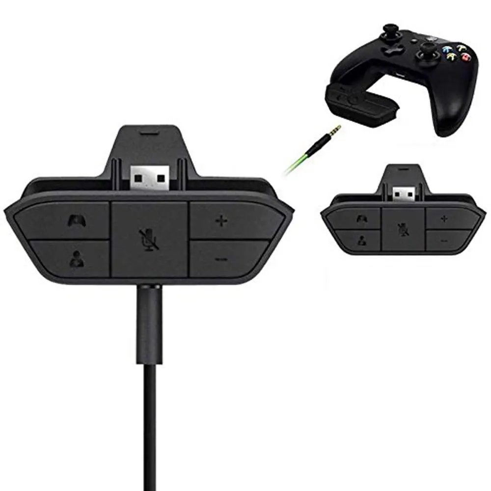 Для xbox ONE контроллер аудио стерео гарнитура адаптер преобразователь для наушников для xbox One Chatpad сообщение клавиатура USB клавиатура