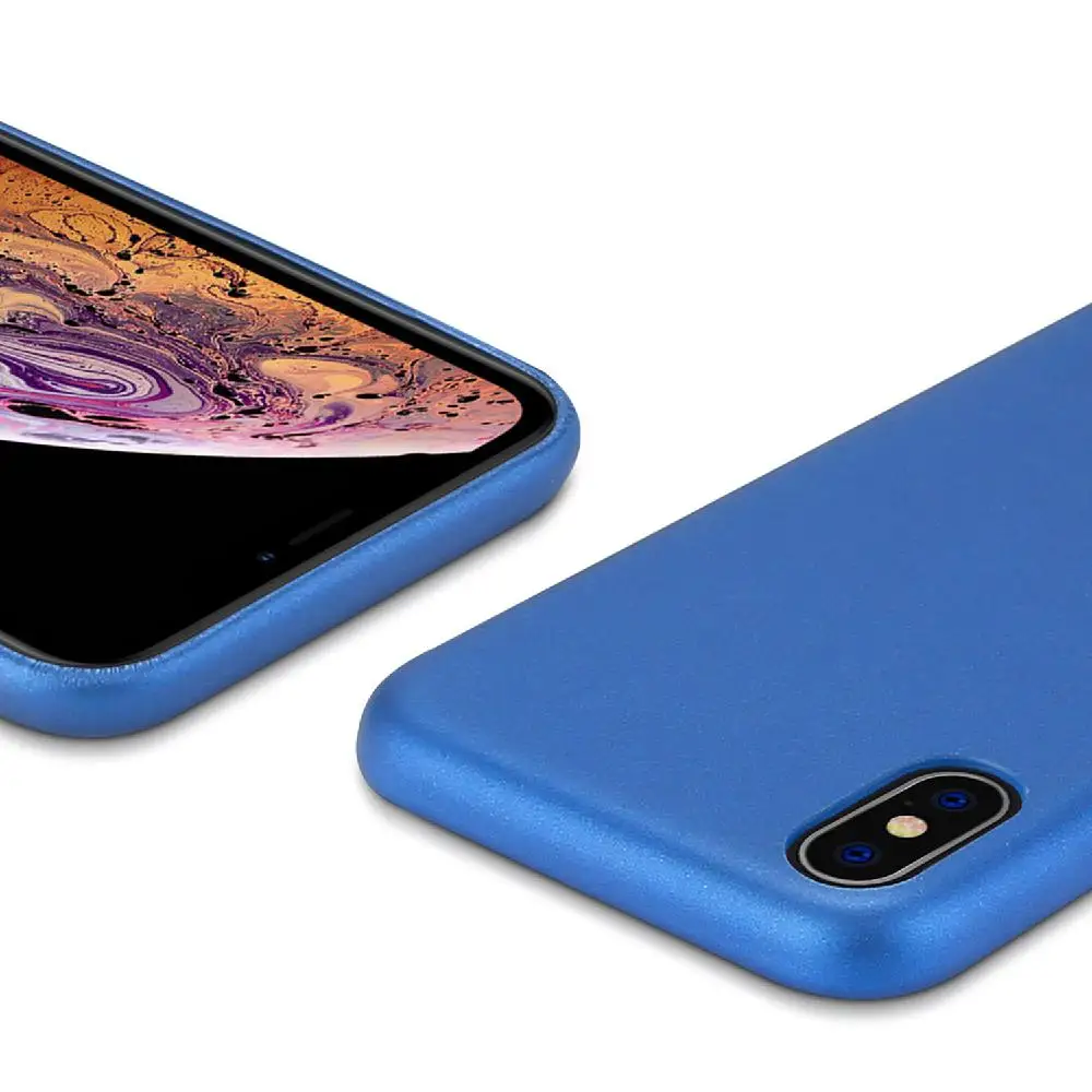 Kuulee DUX DUCIS для iPhone XS MAX мягкий чехол из искусственной кожи противоударный полная