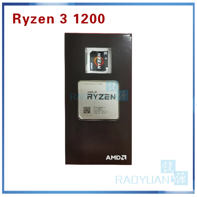 Процессор AMD Ryzen R3 1200 четырехъядерный процессор AM4 3 1 ГГц 10 МБ TDP 65 Вт кэш-память 14 нм
