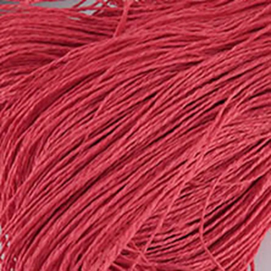 100g/ball пряжа из рафии Kintting Бумага соломы пряжа для вязания крючком Hat Необычные пряжи цветок упаковка Летняя мода материал ручной работы - Цвет: pi red