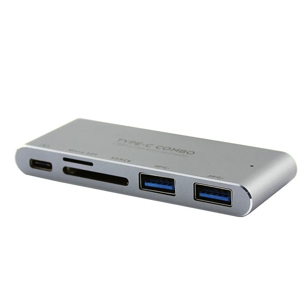 CHYI Type C 3 1 USB 0 концентратор комбинированный Micro SD/SD кардридер мульти