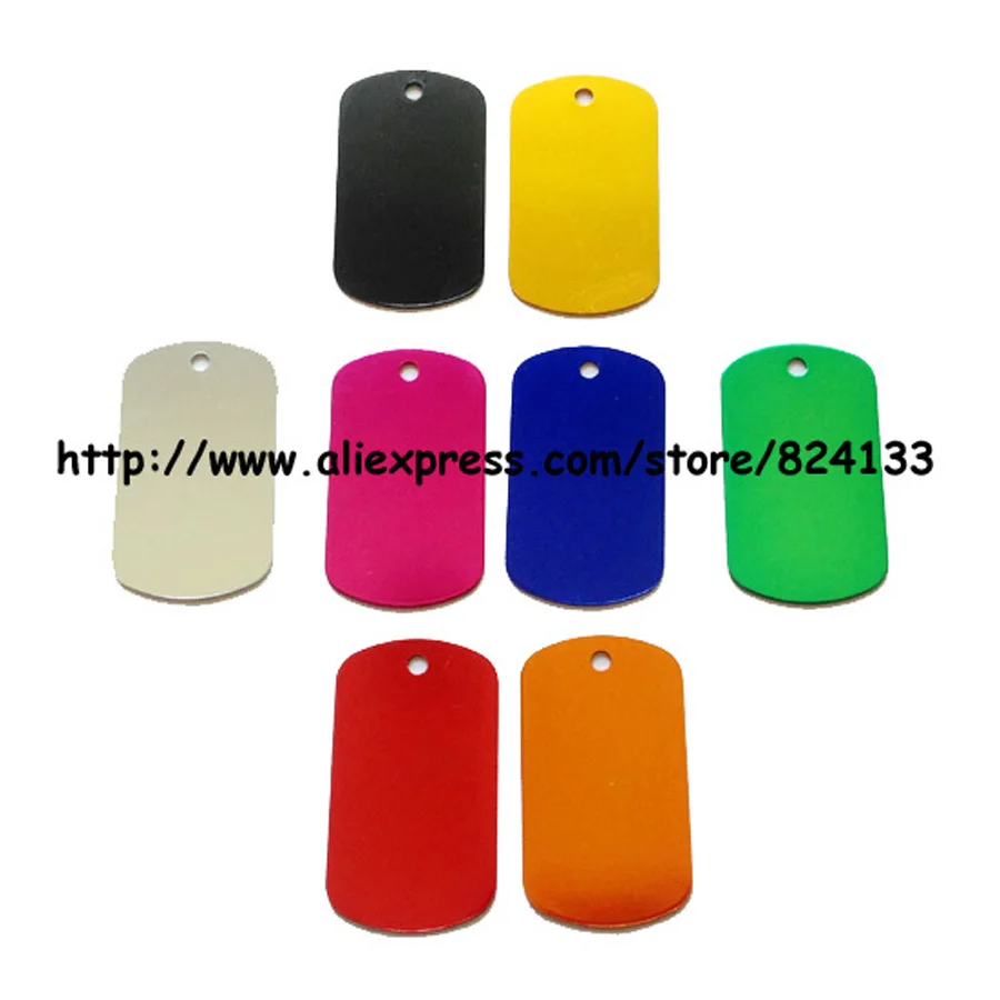 100 шт/партия качественные США бирки для собак медальон с вырезом военные кулоны