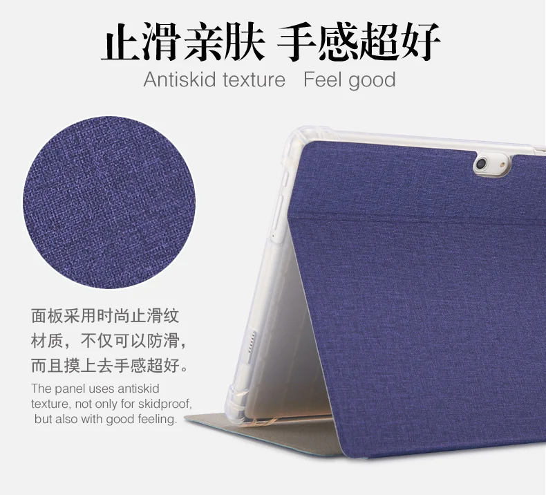 

10.1" Protective PU Leather Case For ALLDOCUBE M5 Tablet PC,Folding Stand Case Cover For CUBE M5 Tablet PC Add Film And 3 Gifts