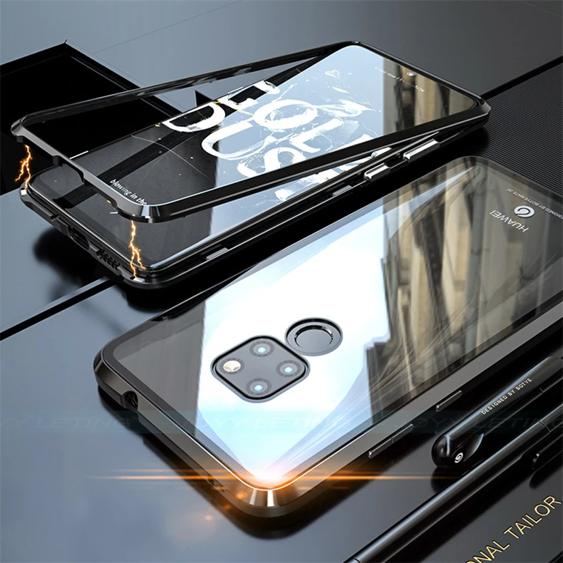 Роскошный чехол с магнитной адсорбцией для HUAWEI mate 20 Pro mate 20 Lite 20X P20lite, Магнитный чехол для mate 20 mate 20 lite, чехол