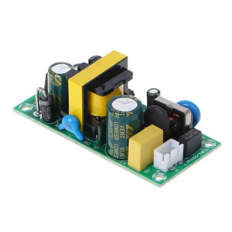 OOTDTY AC-DC 12V 2A 24W Импульсный модуль питания с неизолированной схемой от 100-240V до плата