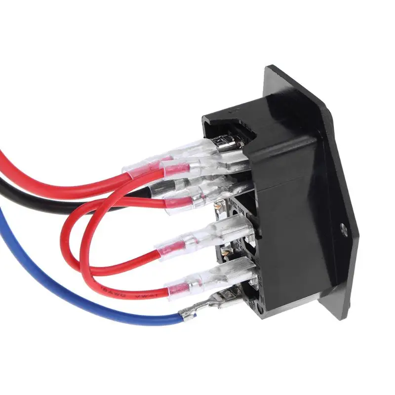 220V/110V 10A Питание переключатель переменного тока розетка выключатель с