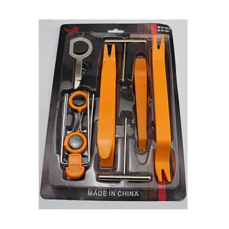 

12pcs Hard Plastic Professional Stereo Installation Kits Interior Door Clip Panel Trim Dashboard Removal Opening Tool