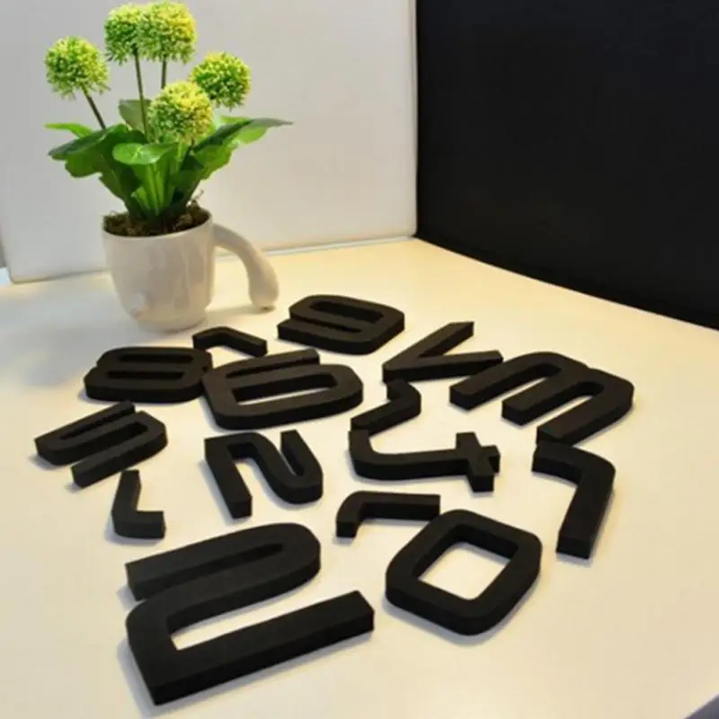 3D акриловые простые настенные часы DIY цифровые настенные часы с птицей украшения