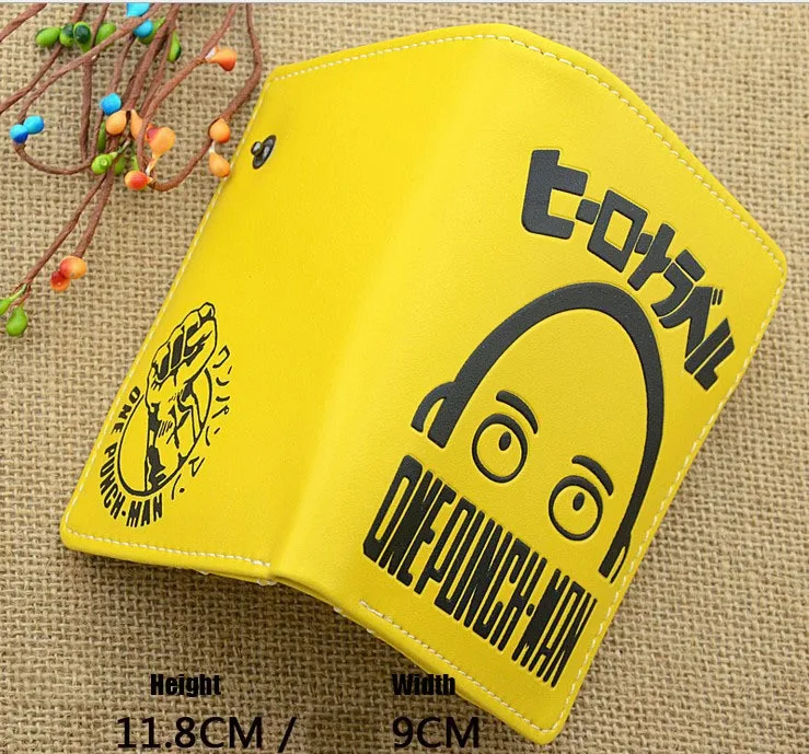 Новое поступление One Punch Man Saitama Sensei PU Аниме Косплей кошелек с держатель для карт Портмоне унисекс сумка для денег для студентов