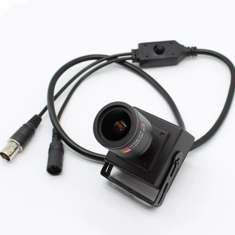 Мини CCTV камера HD Starlight 0.0001Lux NVP2441 IMX307 4in1 AHD TVI CVI CVBS 2mp безопасности 1080p|Камеры