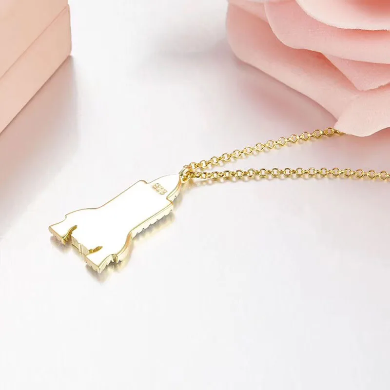 Цепочка из серебра 925 пробы с кулоном в виде космического корабля | Украшения и