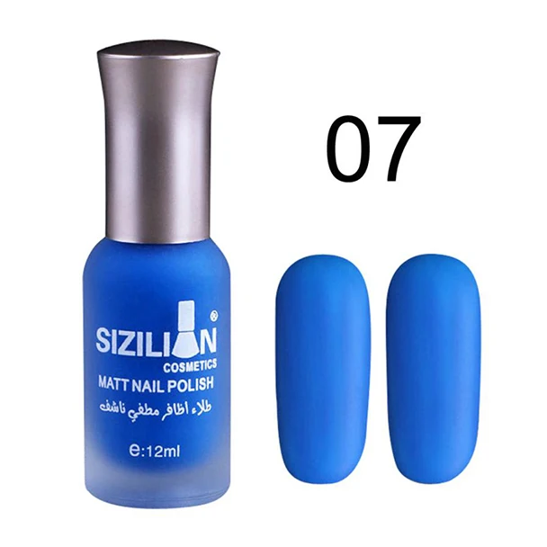 Nail Polish G Макияж 12 мл матовый тусклый лак для ногтей Быстросохнущий стойкий лак для ногтей матовый Гель-лак для ногтей профессиональный подарок для дизайна ногтей - Цвет: Nail Polish G