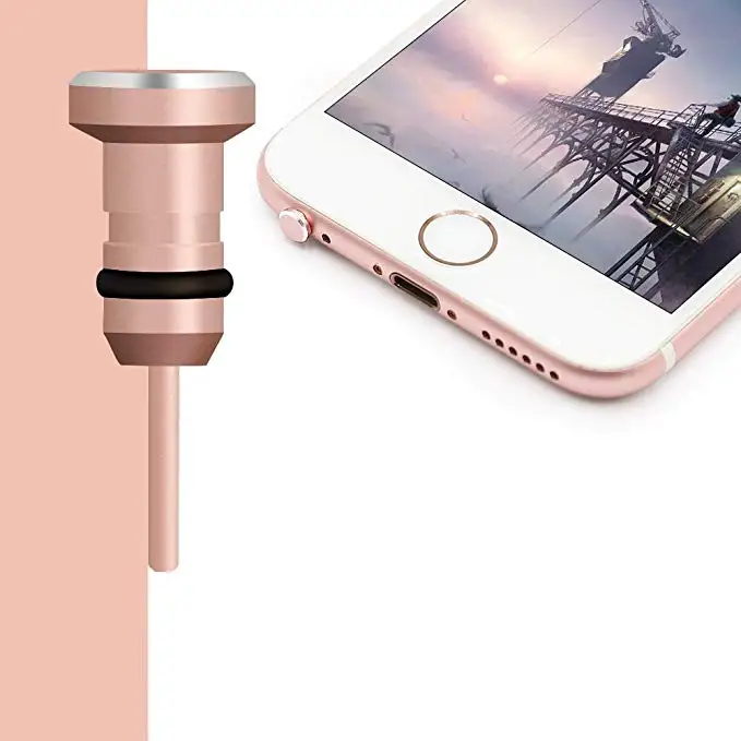 Один комплект противопылевые Заглушки для iPhone 8 зарядки порты и разъёмы Plug& 3,5 мм разъем наушников с чехол для Apple iPhone 8 Plus 7 X iPhone 6s 6