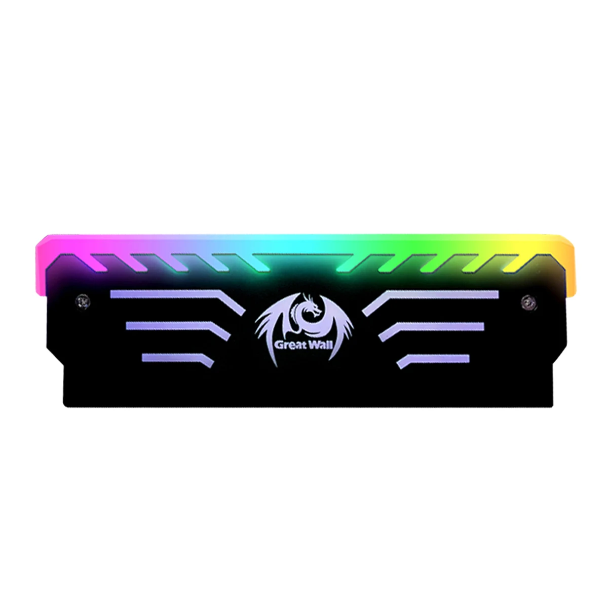 Алюминиевый кулер с эффектом памяти 2/4 шт. 3 pin RAM RGB светодиодный 256 цветов