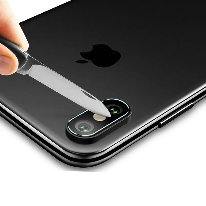 For iPhone XS 7plus 6 s case Camera Protector Screen Tempered Glass Case on for xs max xr 7 8 plus 6s x Film Cover |